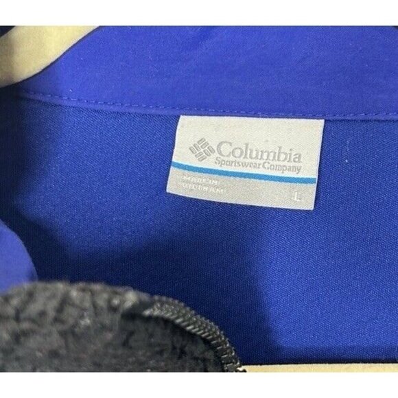 Columbia Womens Fleece Full Zip Black Long Sleeve Jacket Size Large - Picture 3 of 9